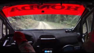 SS1 Onboard - Mark Pedder / Claire Ryan - Honda Jazz G2 - 2012 Rally Victoria