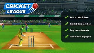 Cricket League | 1 vs 1 Multiplayer Cricket Game | Super Over Format | Awesome game 👍