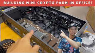 Crypto Mining 2021 BUILDING AN OFFICE MINI CRYPTO FARM EP. 1 ξ ₿ 香港加密貨幣挖礦