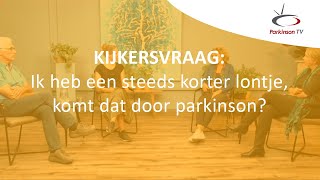 Ik heb een steeds korter lontje, komt dat door parkinson?