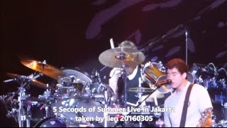 HD Encore 5 Seconds of Summer - She Looks So Perfect - Sounds Live Feels Live Jakarta 20160305