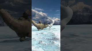 Jaws of Ice and Fire Purussaurus vs Polar Bear