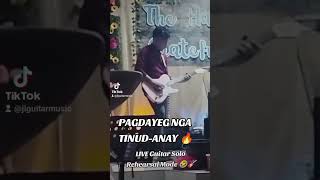 PAGDAYEG NGA TINUD ANAY // SACRED BAND | LIVE GUITAR SOLO ( REHEARSAL MODE ) ♥️🎸🔥