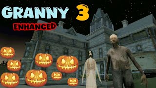 Granny 3 enhanced full Gameplay | Granny 3 enhanced tank escape | Granny 3 enhanced pc | Granny 3