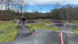 Graham Simpson MSP visits Wishaw Pump Track