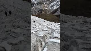 Glacier stream....Mt Jogin I