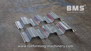 Double Layer Floor Deck Roll Forming Machine