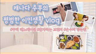 [캐나다주부 일상 vlog] 이민오면 이렇게 살아요/ 창문 레노베이션/ 집에서 카페처럼 즐기는 브런치/ 은수저 닦기