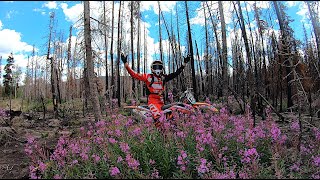 Dirt Bike Trail Riding Colorado Rocky Mountains!