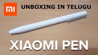 MI PEN UNBOXING & REVIEW IN TELUGU II XIAOMI PEN II