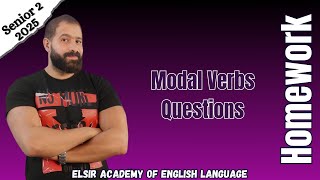 Senior 2 Unit one Modal Verbs Questions