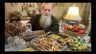 Préparer les fèves, le sorgho et les physalis - cerises de terre - pour entreposage