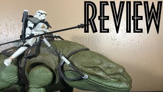 Star Wars The Black Series 6 inch Sandtrooper and Dewback Review