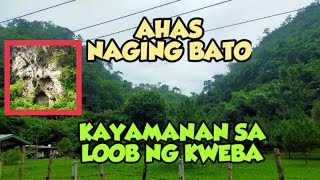 KWEBA NG KAYAMANAN BINABANTAYAN NG AHAS NA BATO