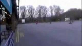 FZR 600 learning to wheelie