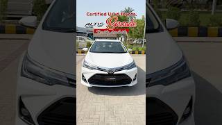 Certified Used Toyota Altis Grande 1.8 X 2024 is Readily Available #Sukkur #Toyota