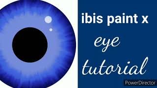 How to make a beautiful iris |ibis paint x| tutorial|