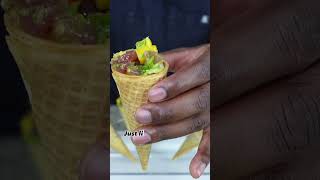 Tuna Poke Cone Recipe! #gourmet #cuisine #cooking #appetizer #food #tuna #appetizerrecipes #culinary