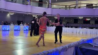 Shana's Open Bronze Jive from 2024 Cleveland Dancesport Challenge