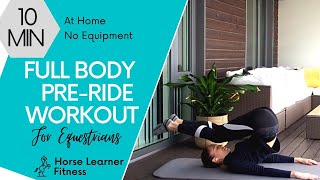 Slow Morning Workout Before Riding | Workouts for Equestrians