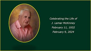 James Lamar McKinney Memorial Service