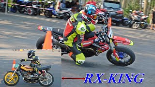 KETIKA RX KING MENCOBA MELAWAN HUSQVARNA - LATIHAN BALAP ROAD RACE KANJURUHAN