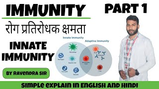 IMMUNITY | Types of immunity | Innate immunity | L1 | human health and disease | by Ravendra sir