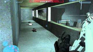 Halo CE with AI:Halo Reach HUD +weapons p1