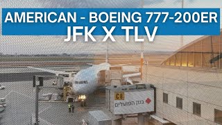 TRIP REPORT | American Airlines - Boeing 777-200ER - New York (JFK) to Tel Aviv (TLV) | Economy