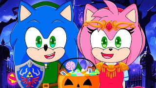 Sonic and Amy's HALLOWEEN BASH in ROBLOX