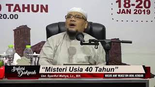 "Misteri Usia 40 Tahun"