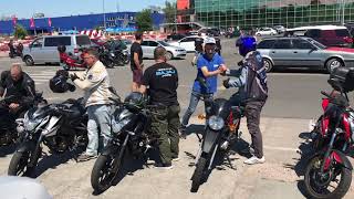 Bajaj service camp kiev test drive