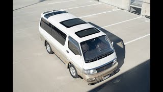 1993 Toyota Hiace Super Custom Limited walk-around