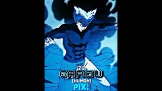 Garou vs Toji #anime #whoisstrongest #edit