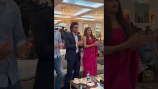 Sajal Ali with Hamza sohail #sajalali #hamzasohail #youtubeshorts #viral #shortvideo