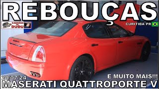 MASERATI QUATTROPORTE V E MUITO MAIS - CURITIBA REBOUÇAS 20/07/24 SÁBADO - DUDU CARRÕES CAR SPOTTING