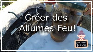 Créer des allumes feu grâce à Grand-mère!