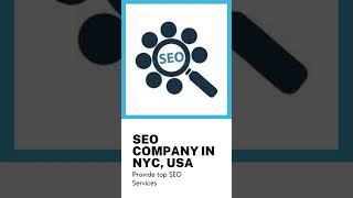 SEO Company in NYC, USA Provide top SEO Services