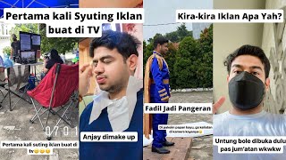 Fadil Syuting Iklan Buat Di Tv | Kira-kira Iklan Apa Yah?!