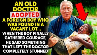 AN OLD DOCTOR ADOPTED A FOREIGN BOY WHO WAS FOUND IN A VACANT LOT. WHEN THE BOY FINALLY...