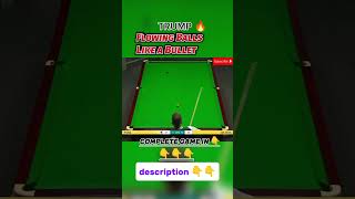 Trmp Bullet😲🤔🎱 #snooke #snooker #snookerstars #ronnie #snookertricks #snookertournament #viralvideo