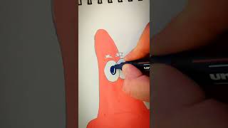 Drawing Patrick With Muscles