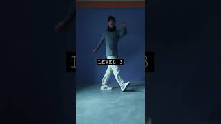 Level 1 to 3 | Easy to hard | #northeastshuffledance #dance #shuffledance #footwork #india #shorts