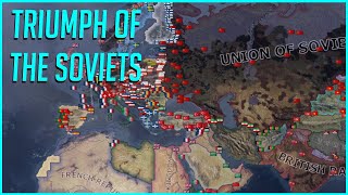 Can The Soviets Survive? HOI4 - Road to 56 Mod Hearts of Iron 4 Timelapse AI