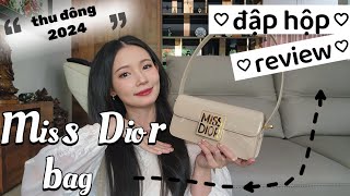 MISS DIOR FLAP BAG AUTUMN - WINTER 2024 | Unboxing - Review | MIMI OFFICIAL