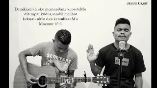 DENGAN APA KAN KUBALAS - Cover by Tedi Sunbanu & Feki (acoustic)