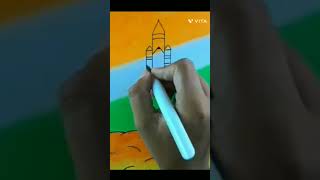 🇮🇳🇮🇳Chandrayan - 3 drawing 🇮🇳🇮🇳 || Jai Hind 🇮🇳#shots #youtubeshorts #art