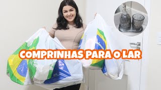 MUITAS COMPRINHAS PARA O APARTAMENTO NOVO 🎉