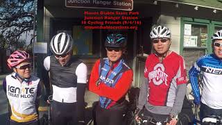 10 Friends Cycling on Mount Diablo 9:4:16