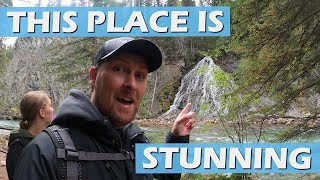 Hiking The Deepest Canyon in The Rockies - Maligne Canyon Jasper Alberta